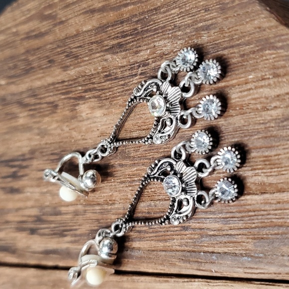 Norse Viking Chandelier Flash Earrings E145 - Picture 2 of 2